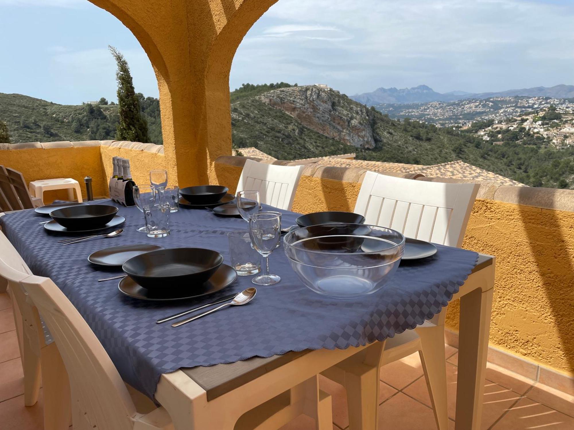 Tranquility, Sun, Breathtaking Views & 7 Minutes Drive To Sea Διαμέρισμα Benitachell Εξωτερικό φωτογραφία